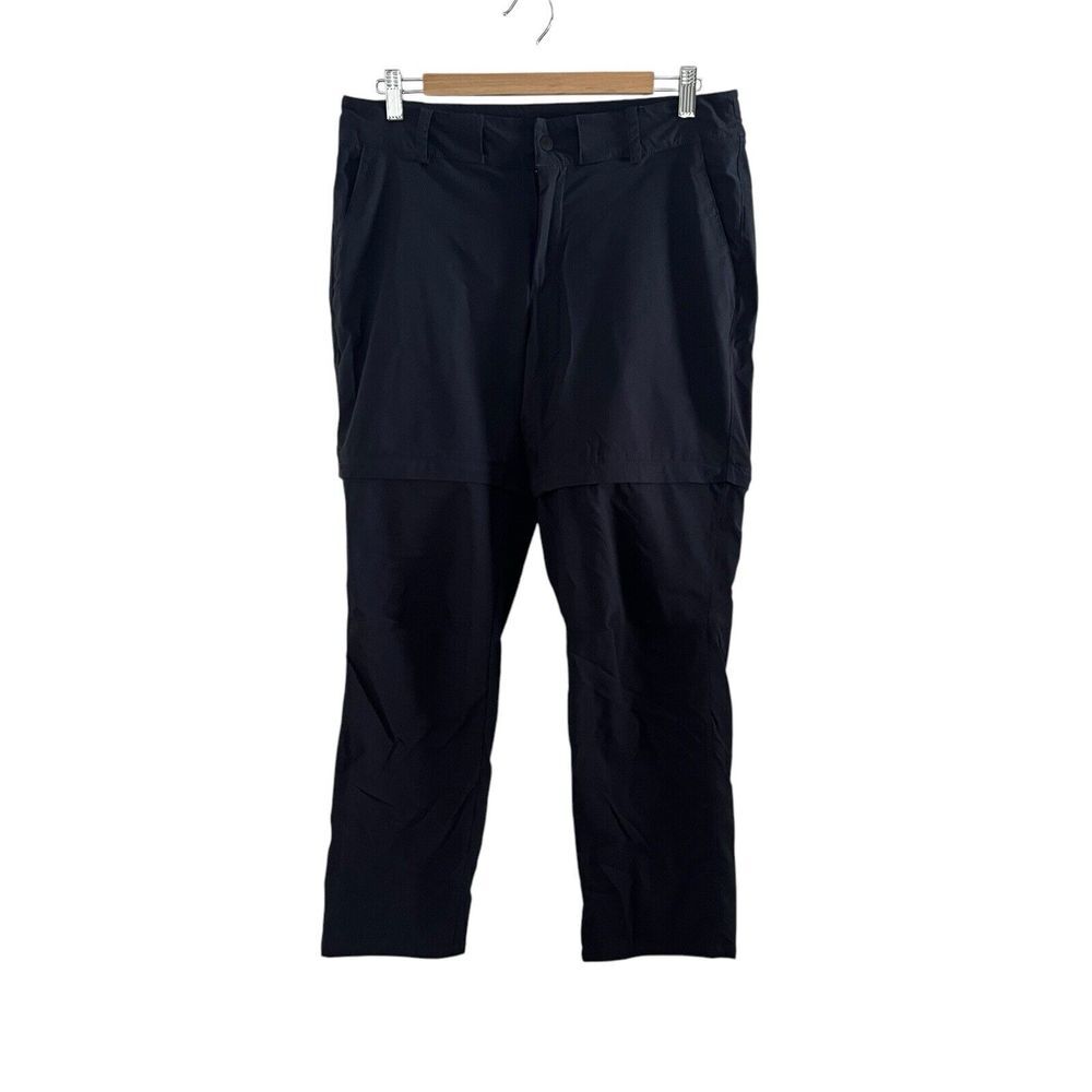The North Face Womens 10 Blue Nylon Convertible Hiking Outdoors Pants Shorts